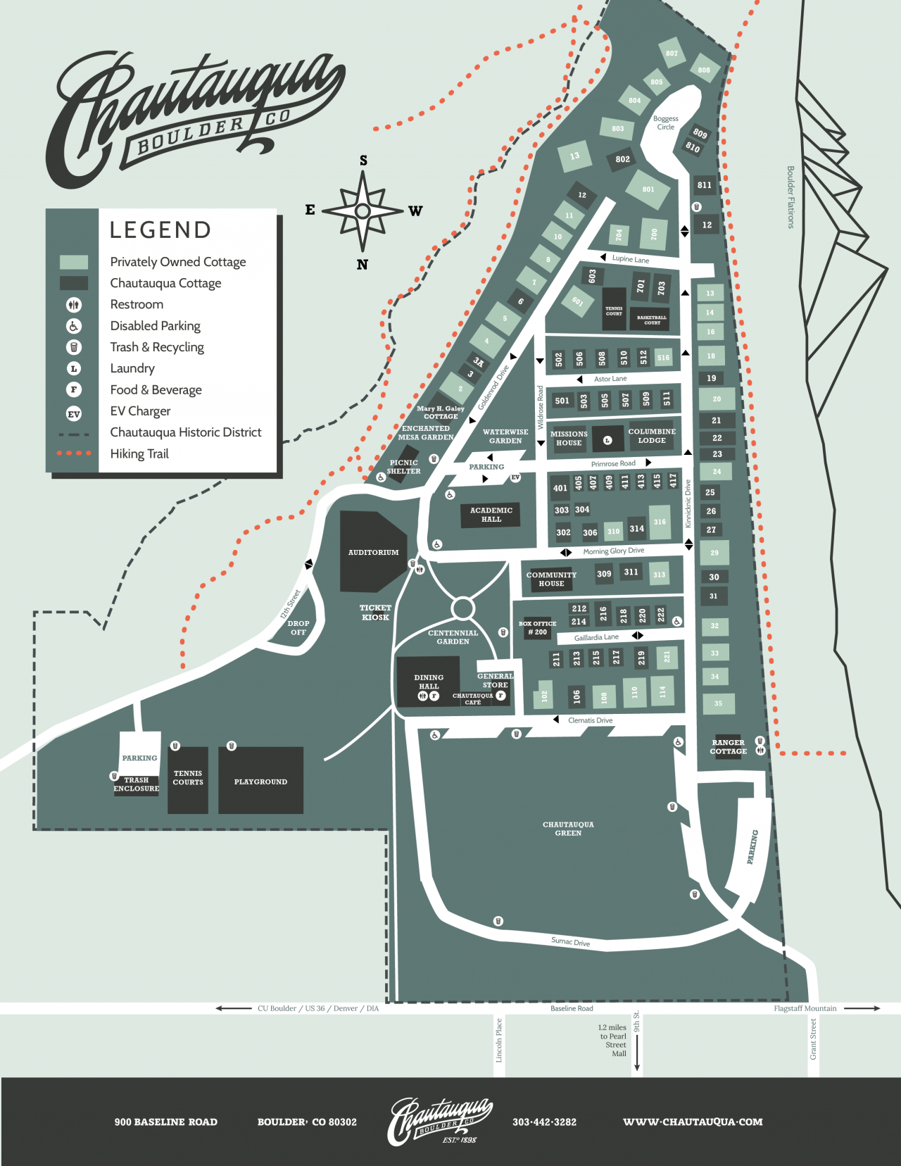 Chautauqua Map
